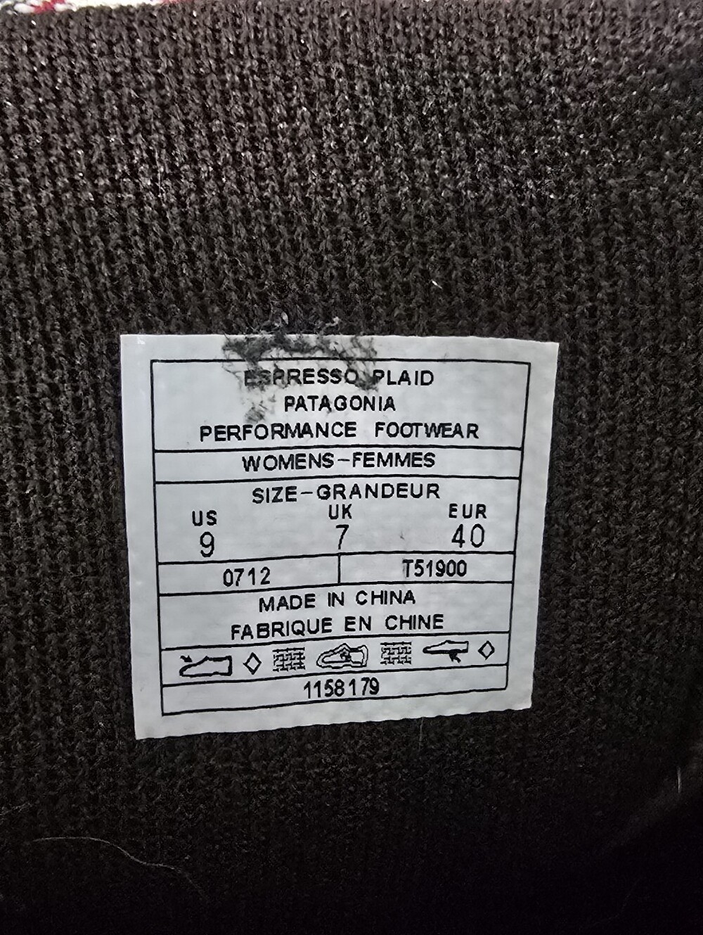 Patagonia Espresso Plaid Boots View 4